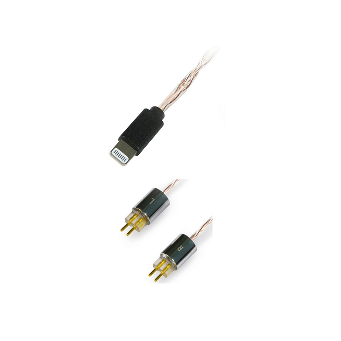 Кабель OEAudio 2DualCDC Lightning - CIEM Transparent - рис.0