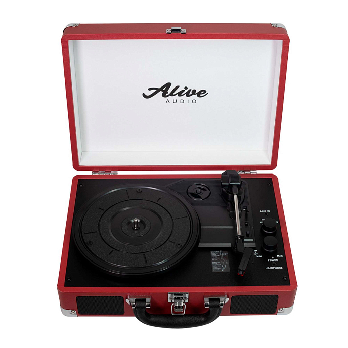 Проигрыватель винила Alive Audio GLAM Cherry - рис.2