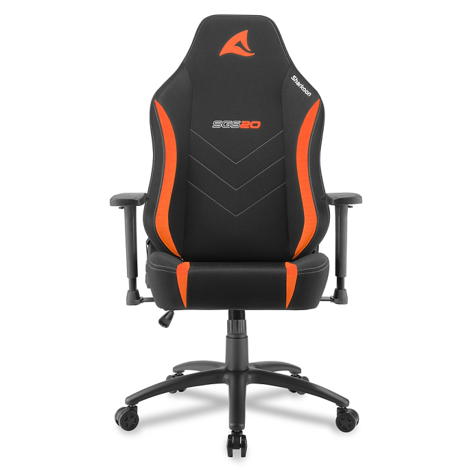 Компьютерное кресло Sharkoon Skiller SGS20 Fabric Orange Black - рис.1
