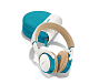 Беспроводные наушники Bose SoundLink on-ear White and Blue - рис.5
