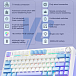 Клавиатура AULA F75 Max Reaper Switches Blue White Purple - рис.12