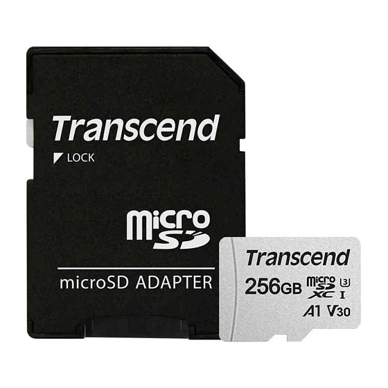 Карта памяти Transcend microSDXC 300S 256 Gb - рис.0