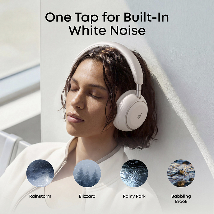 Наушники полноразмерные Anker Soundcore Space 2 White - рис.8