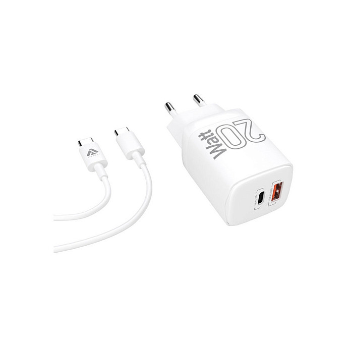 Сетевое зарядное устройство Lyambda LS-D20 White - рис.3