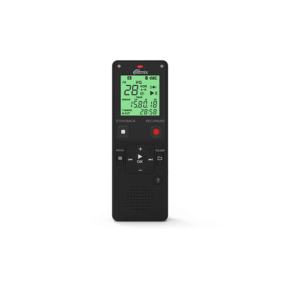 Диктофон Ritmix RR-820 4Gb Black - рис.0