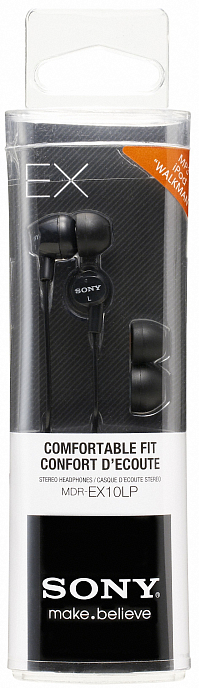 Наушники SONY MDR-EX10LP Black - рис.2