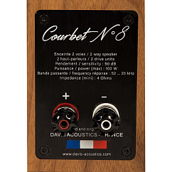 Напольная акустика Davis Acoustics Courbet N 8 Walnut Veneer