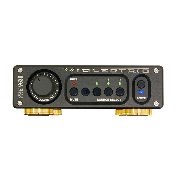 Предусилитель Violectric PRE V630 remote Black - рис.0