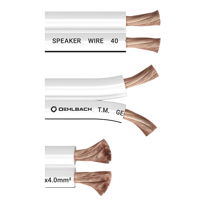 Кабель Oehlbach PERFORMANCE Speaker Wire 2x4mm 20m - рис.1