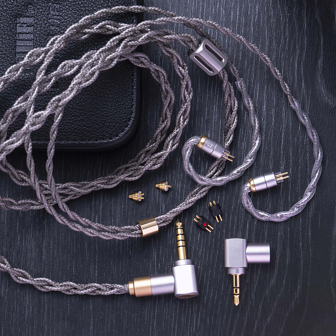 Кабель ddHiFi BC130 Pro Nyx Pro L-shaped Earphones Upgrade Cable_OpenBox - рис.5