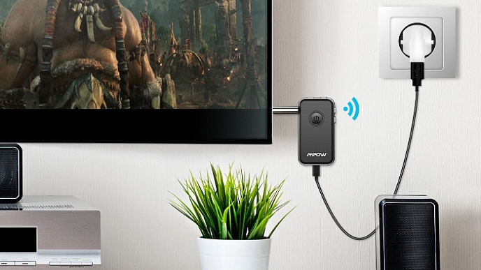 Bluetooth-ресивер Mpow Bluetooth Black MPBH045AB - рис.1