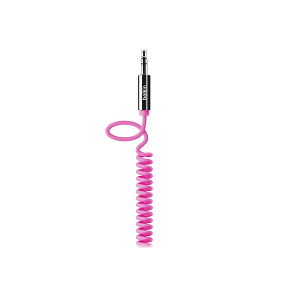 Кабель Belkin Mixit Coiled Audio Cable Pink - рис.0
