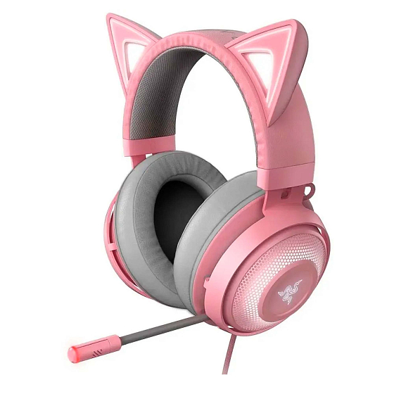 Игровая гарнитура Razer Kraken Kitty Edition Pink - рис.0