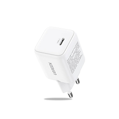 Зарядное устройство Ugreen X512 Mini 20W USB-C GaN White