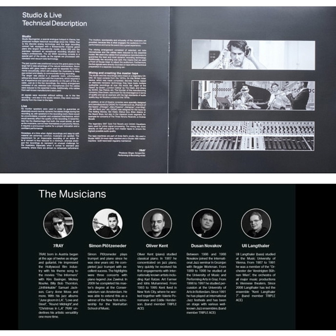 Виниловая пластинка 7RAY - Jazzy Zoetrope - (Pro-Ject) LP - рис.9