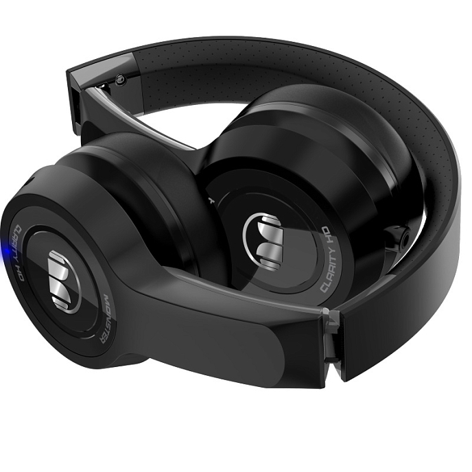 Беспроводные наушники Monster Clarity HD On-Ear Bluetooth Black - рис.4