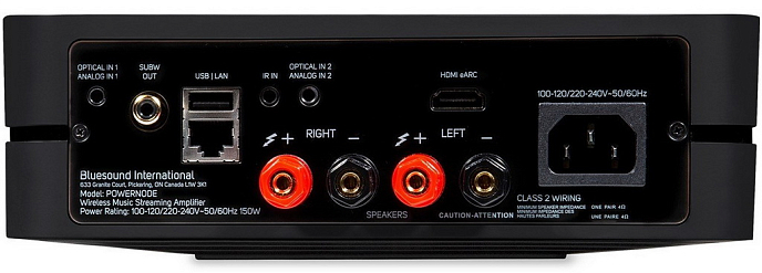 Усилитель Bluesound PowerNode N330 Black - рис.6