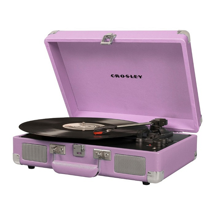 Проигрыватель винила Crosley Cruiser Deluxe Lavender - рис.1