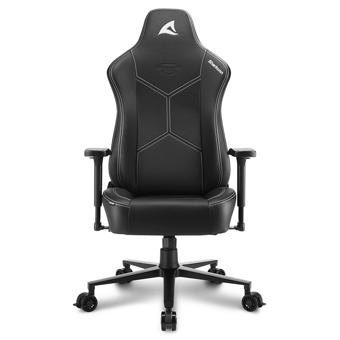 Компьютерное кресло Sharkoon Skiller SGS30 White Black - рис.1