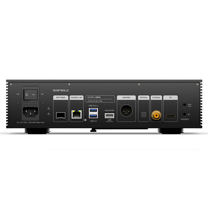 Сетевой аудиоплеер Eversolo T8 Streaming Transport Black - рис.4
