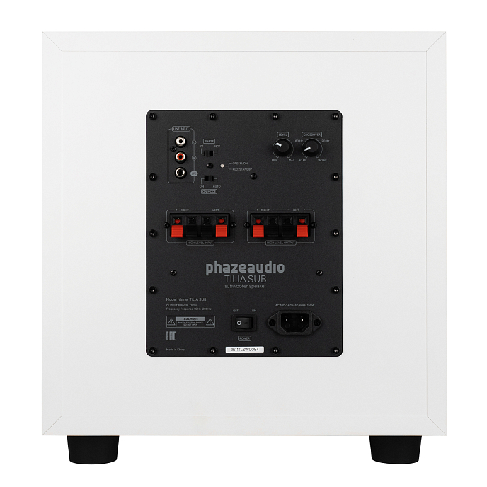 Сабвуфер Phaze Audio Tilia Sub 10 White - рис.3