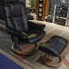 Кресло для прослушивания Stressless Mayfair M Classic Set Paloma Black Oak - рис.5