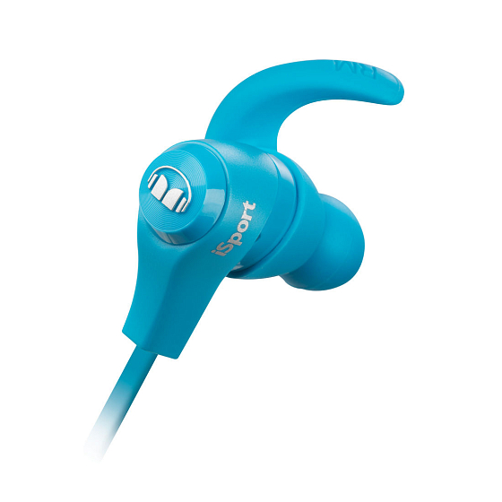 Беспроводные наушники MONSTER ISPORT BLUETOOTH WIRELESS IN-EAR (BLUE) - рис.0