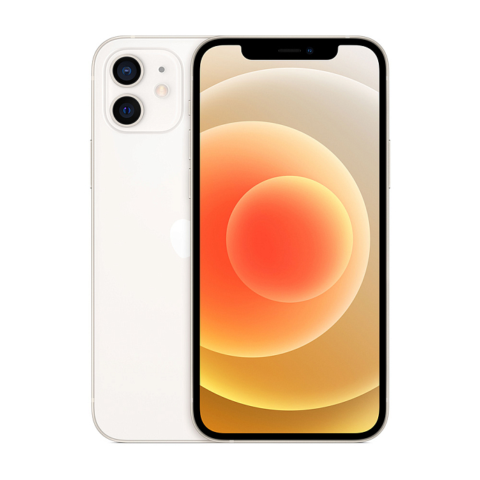 Телефон Apple iPhone 12 64GB White - рис.0