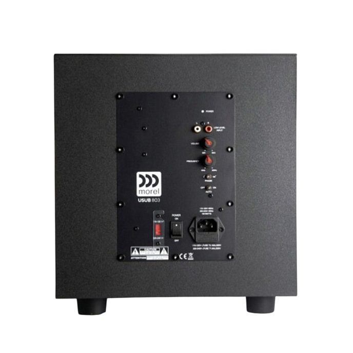 Сабвуфер Morel USUB 803 Black - рис.4