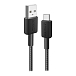 Кабель Anker 322 USB-A to USB-C Cable Braided black 0.9m - рис.0