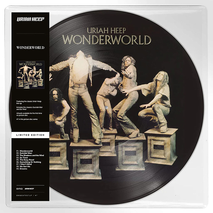 Виниловая пластинка Uriah Heep - Wonderworld - Picture Disc LP - рис.0