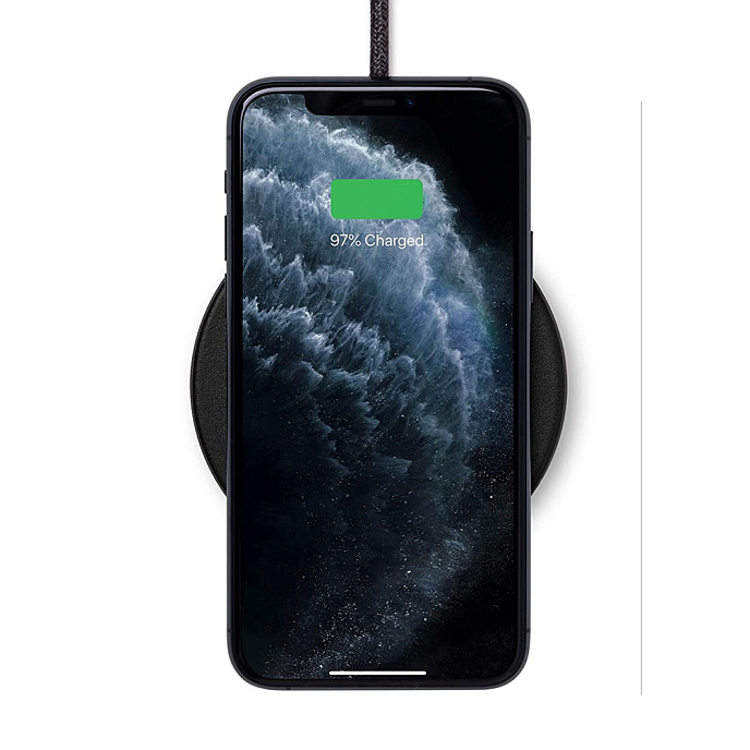 Беспроводная зарядка Native Union Drop Classic Leather Wireless Charger Black - рис.2