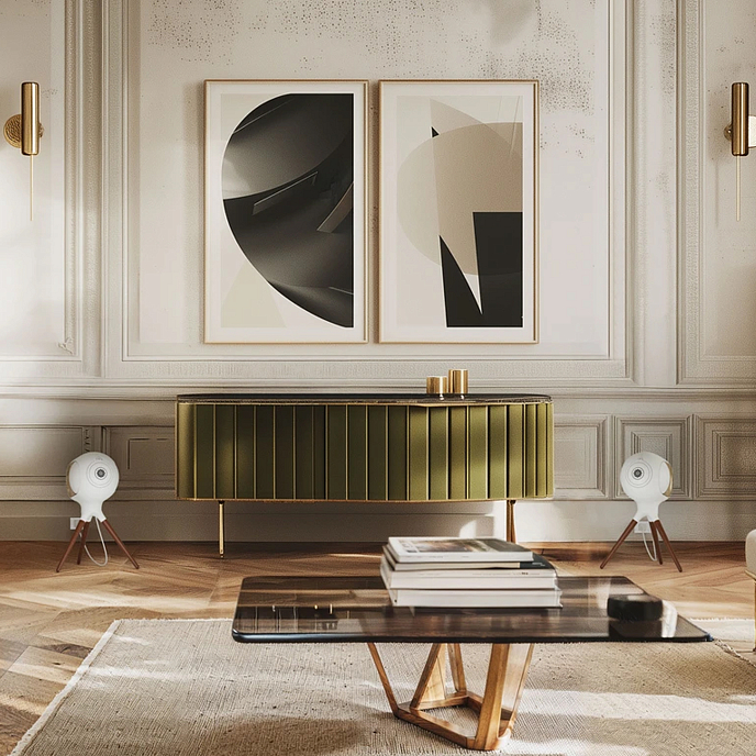 Подставка под акустику Devialet Treepod Phantom Ultimate 108 dB Matte White - рис.5