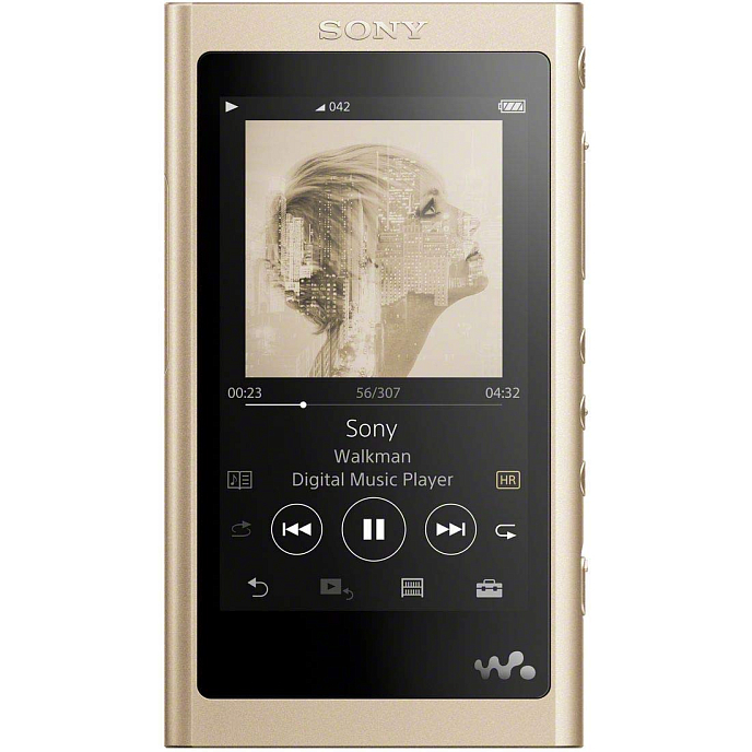 Плеер Sony NW-A55HN 16gb Gold - рис.1