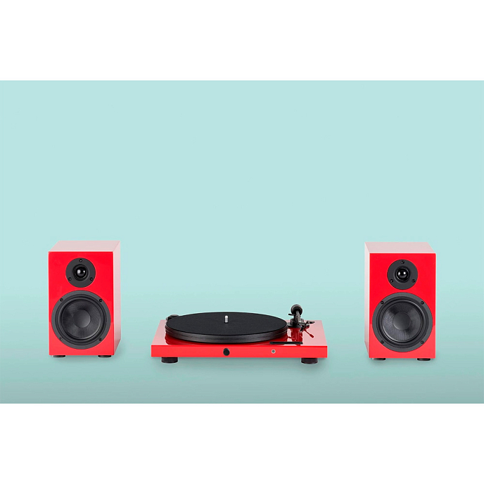Проигрыватель винила Pro-Ject Set Juke Box E Speaker Box 5 Red - рис.3