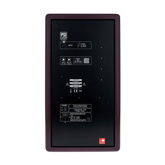 Студийный монитор PSI Audio A25-Ms Red - рис.6