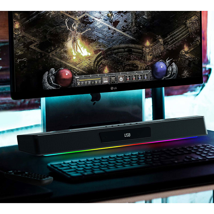 Саундбар Creative Sound BlasterX Katana v2 Black - рис.10