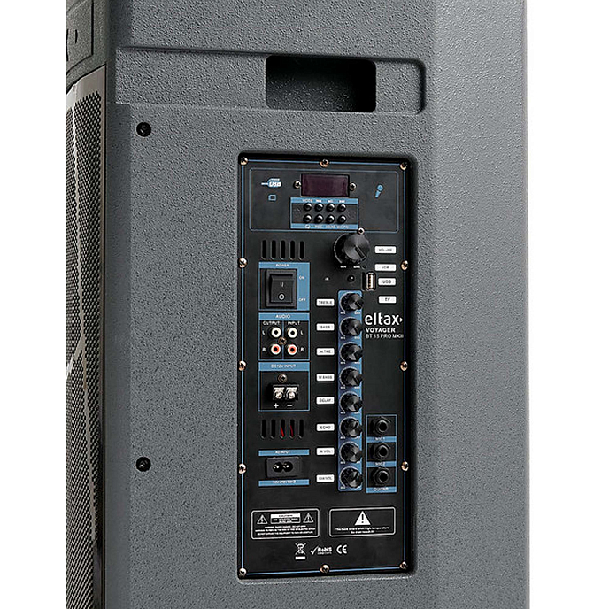 Портативная колонка ELTAX Voyager BT15 PRO MKII Dark Grey - рис.6