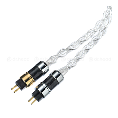 Кабель HeadMade IEM 2-pin to Multi-Plug 5 in 1 Silver 1.2m