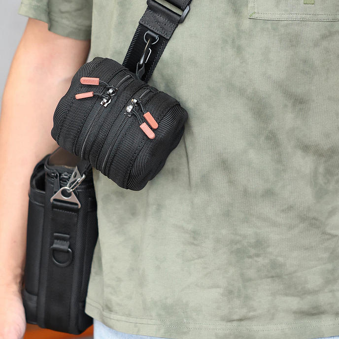 Сумка ddHiFi CZ200 Cube Bucket Bag Black - рис.6