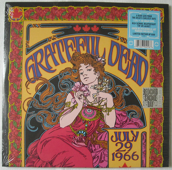 Пластинка Grateful Dead - P.N.E. Garden Aud., Vancouver, Canada, July 29 1966 - рис.0