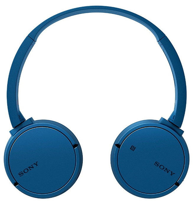 Беспроводные наушники Sony MDR-ZX220BT blue - рис.1