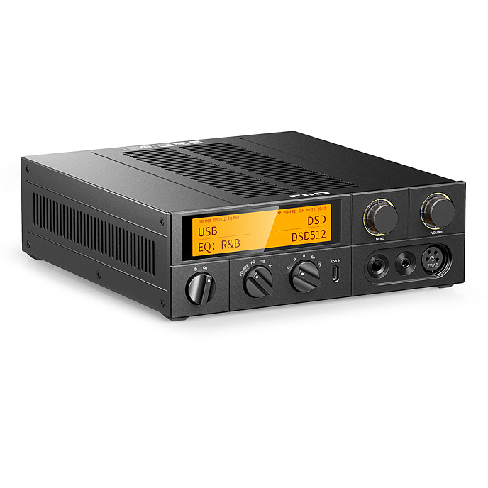 Усилитель-ЦАП для наушников FiiO K17 Black - рис.0