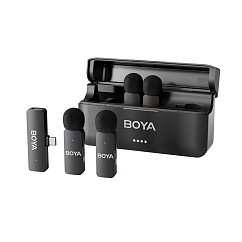 Радиосистема Boya BY-V4U Black