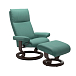 Кресло для прослушивания Stressless Aura M Classic Set Paloma Aqua Green Wenge - рис.0
