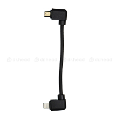Переходник Lotoo Micro USB-micro – Lightning OTG cable 6.5cm