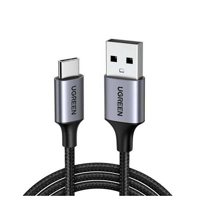 Кабель UGREEN US288 USB-A - USB-C 1.5m Black - рис.0