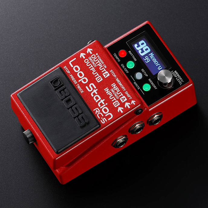 Процессор эффектов Boss RC-5 Loop Station Red - рис.3