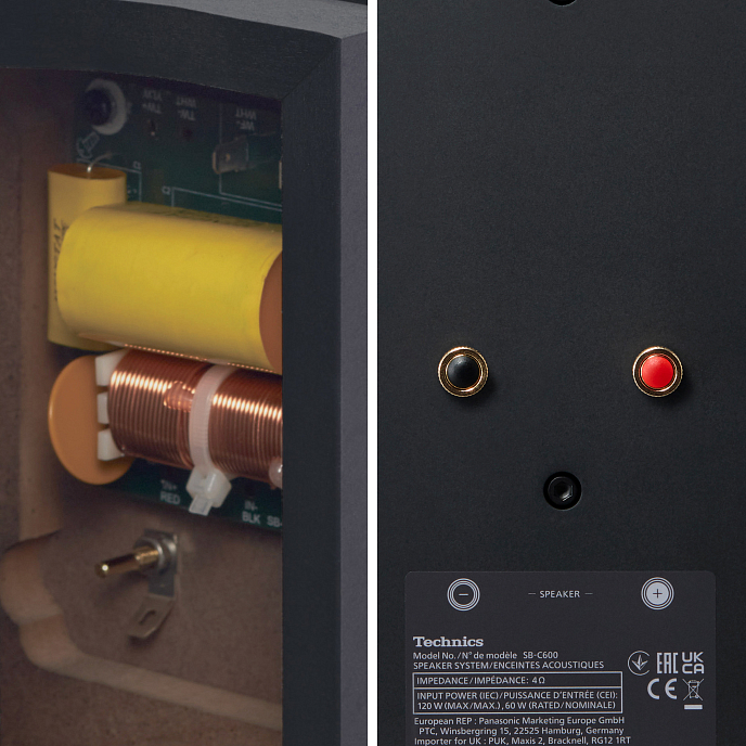 Полочная акустика Technics SB-C600E-K Black - рис.10