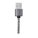 Кабель Rombica Digital CB-04 XXL Black White - рис.2